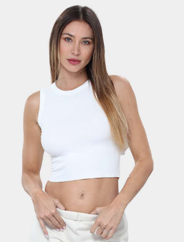 Soft Ribbed Crop Top