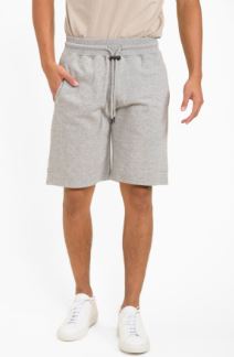 Hidden Zip Pocket Twill Shorts