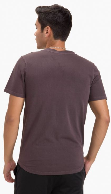Pima Cotton Breathable Scallop Hem Tee