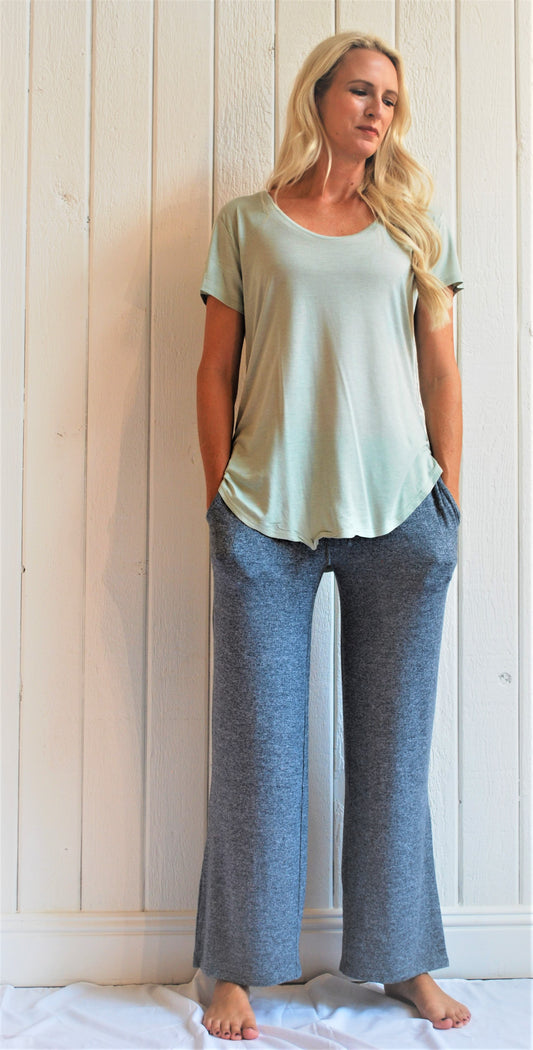Wide Leg Lounge Pants