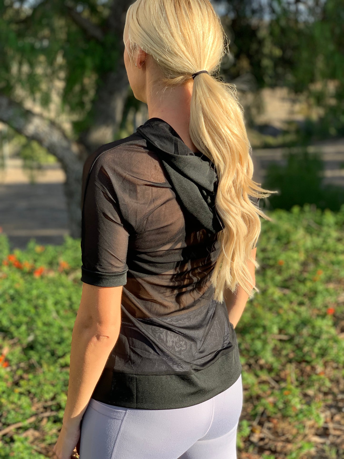 Mesh Hoodie