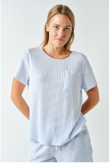 Ribbed Lounge Top