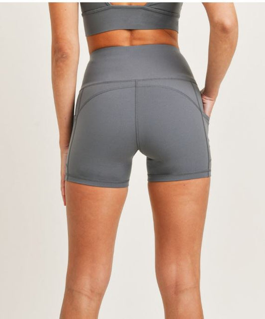 Contour Band Essential Lycra High-Waisted Shorts